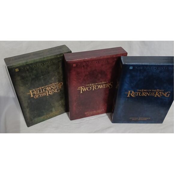 Lord Of The Rings Complete DVD Set - Picture 2 of 8